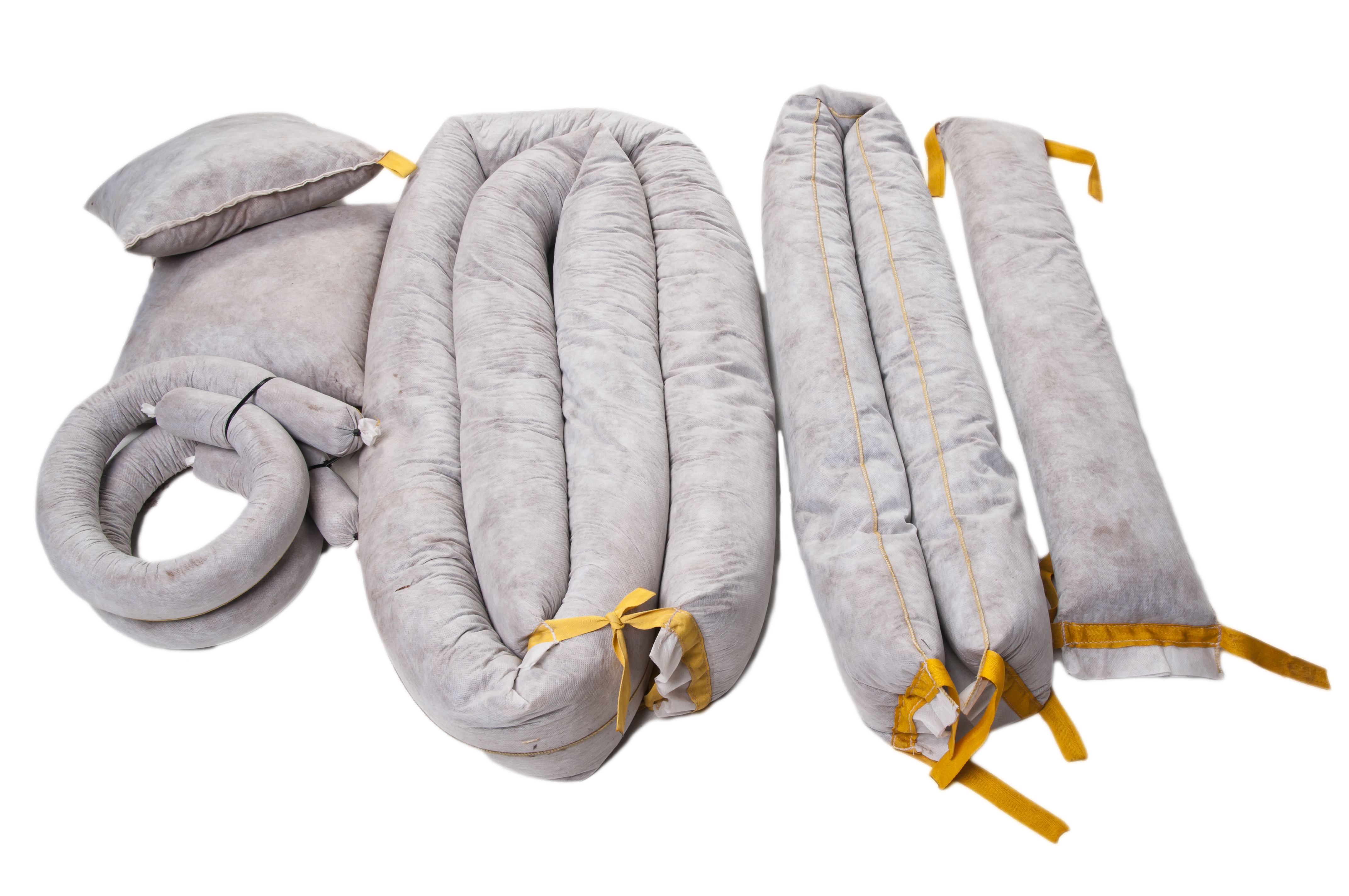 Oil Absorbent Fibre Booms, Socks, Pillows Oil Absorbent Fibre Booms, Socks, Pillows
